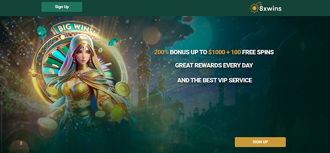 8xWins Casino - No Deposit Bonus Spins