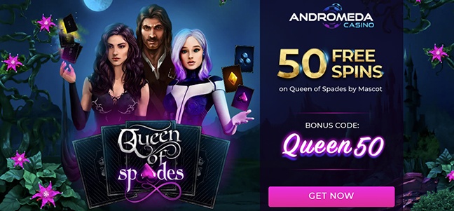 Andromeda Casino –No Deposit Free Spins