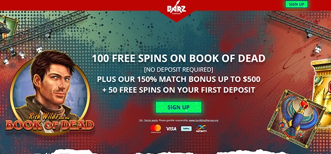 Barz Casino – No Deposit Bonus