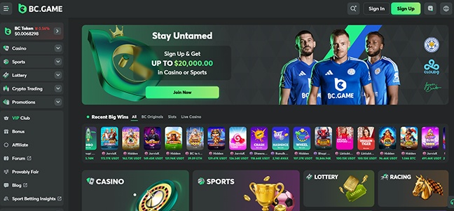 BC Game Casino – No Deposit Bonus