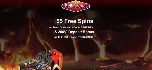 Bella Vegas Casino - No Deposit Free Spins