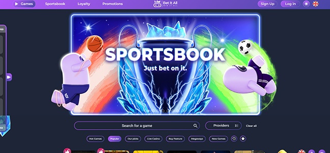 Bet It All Casino – No Deposit Bonus