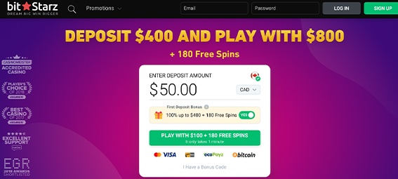BitStarz Casino – No Deposit Bonus Offer