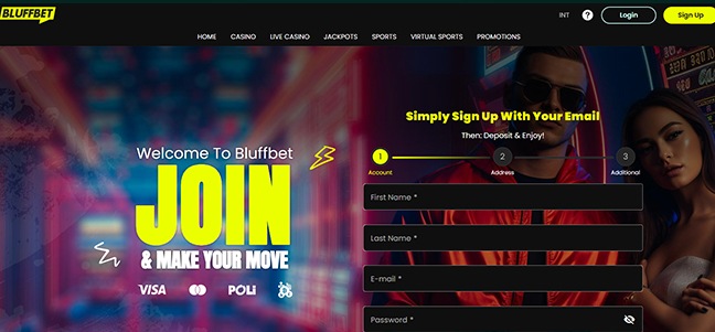 Bluffbet Casino – No Deposit Bonus