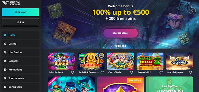 Buran Casino – Match Bonus