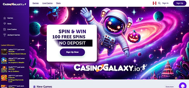 Casino Galaxy - No Deposit Bonus Spins