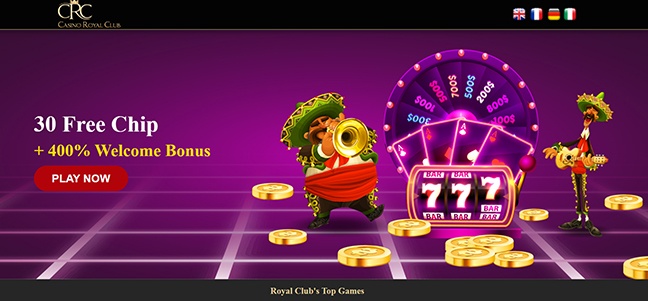 Casino Royal Club - No Deposit Bonus