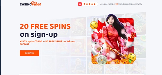 Casino Vibes - No Deposit Bonus Spins
