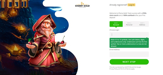 Cherry Gold Casino – No-deposit Bonus Credits
