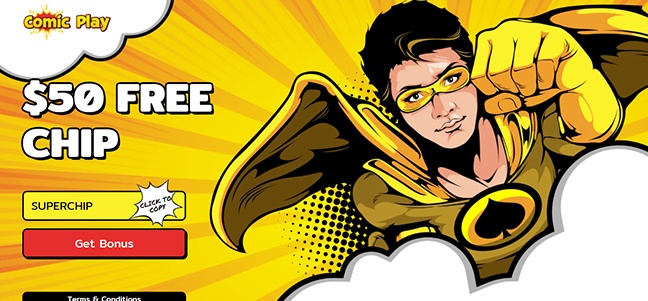 Comic Play Casino – No Deposit Bonus Cash