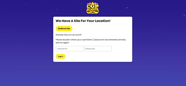 Cop Slots Casino - No Deposit Bonus Spins