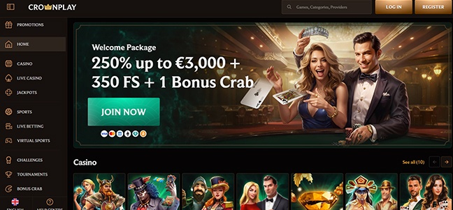 CrownPlay Casino – No Deposit Bonus