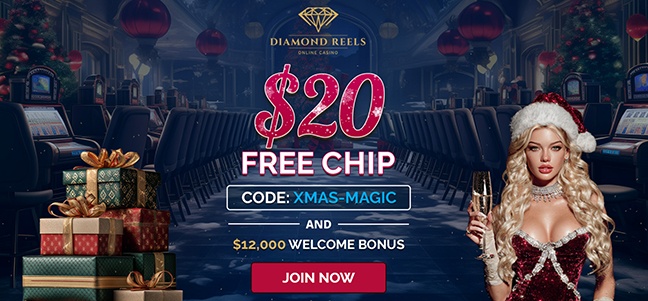 Diamond Reels Casino – No Deposit Bonus