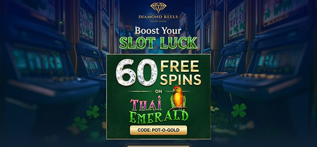 Diamond Reels Casino – No Deposit Bonus