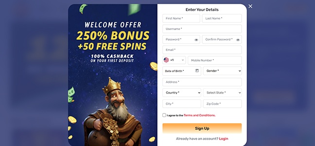 Dream Royale Casino – No Deposit Bonus