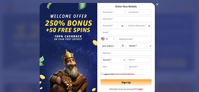 Dream Royale Casino – No Deposit Bonus
