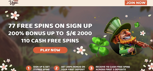 Extra Vegas Casino –No Deposit Free Spins