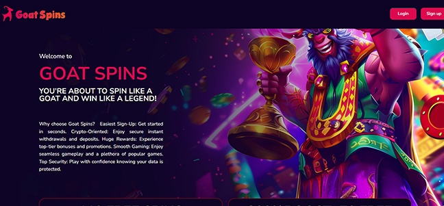 Goat Spins Casino – No Deposit Bonus