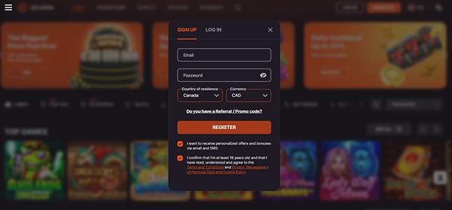 GoSpin Casino - Deposit Match Bonus
