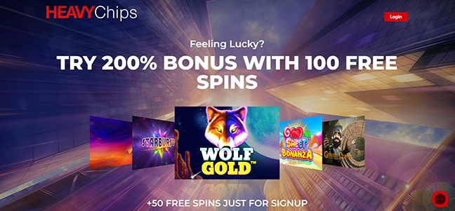 Heavy Chips Casino - Deposit Match Bonus