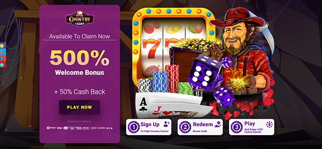 High Country Casino – First Deposit Bonus