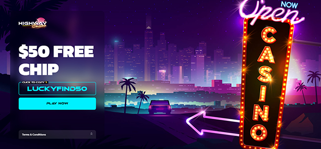 Highway Casino Review - No Deposit Cash Bonus