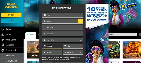 House of Pokies Casino – No Deposit Bonus Offer