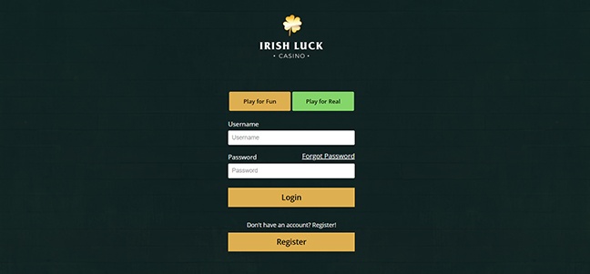 Irish Luck Casino - No Deposit Cash Bonus