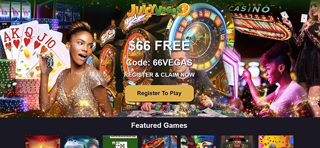 Juicy Vegas Casino –No Deposit Free Cash