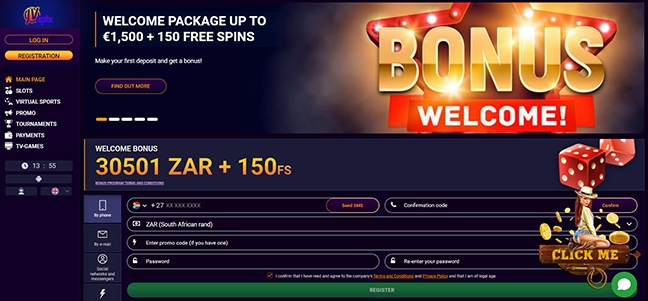  JV Spin Casino - No Deposit Bonus Spins