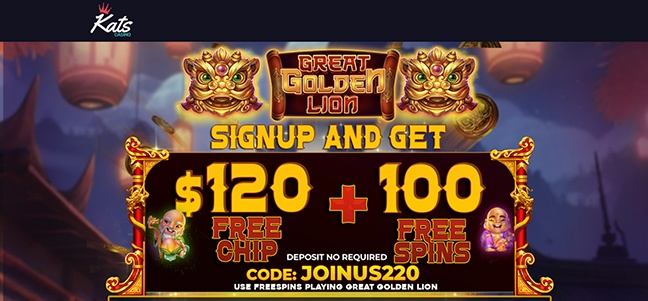 Kats Casino - No Deposit Bonus Spins