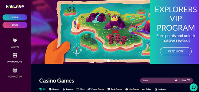 Kaulana Casino - Deposit Match Bonus