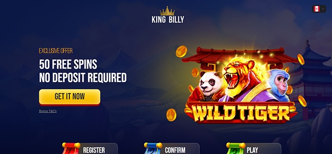 King Billy Casino - No Deposit Bonus