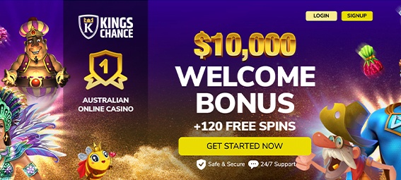 Kings Chance Casino – No Deposit Bonus Offer