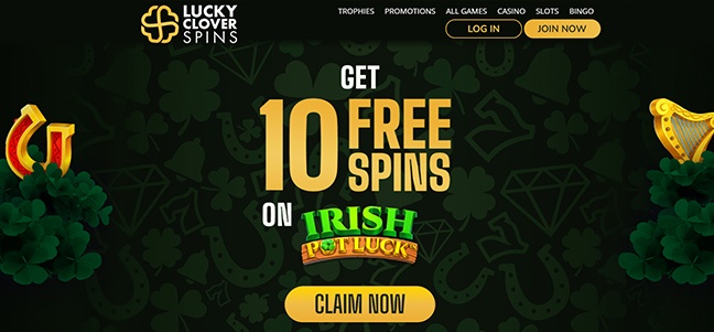 Lucky Clover Spins Casino – No-deposit Bonus Spins