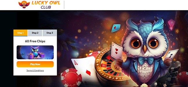 Lucky Owl Casino – No Deposit Bonus