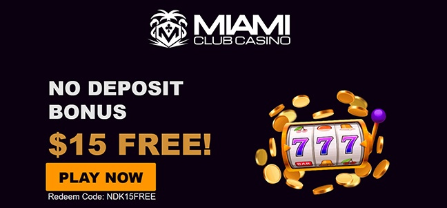 Miami Club Casino – No Deposit Bonus