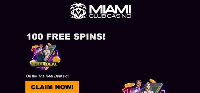 Miami Club Casino – Match Deposit Bonus