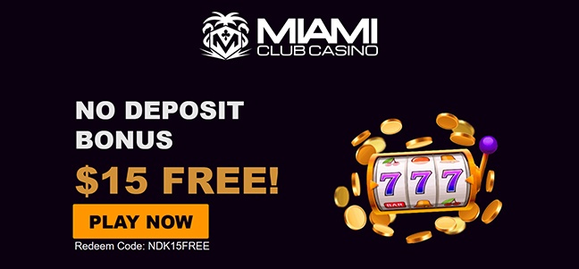 Miami Club Casino – No Deposit Bonus