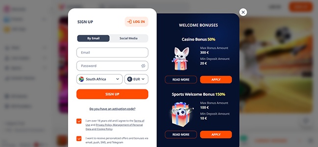 Monro Casino – No Deposit Bonus