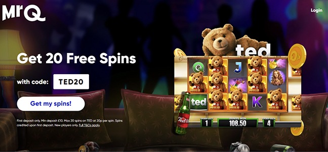 MrQ Casino - No Deposit Free Spins