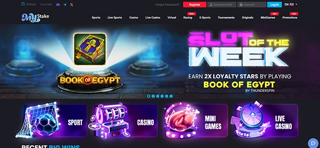 MyStake Casino – No Deposit Bonus
