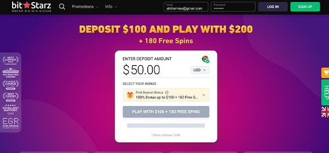 BitStarz Casino – No Deposit Bonus Offer
