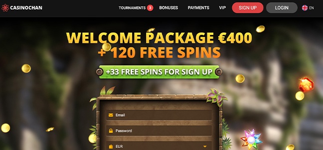 Casino Chan – No Deposit Bonus Offer