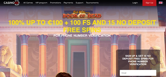 Casino4u – No Deposit Bonus Offer