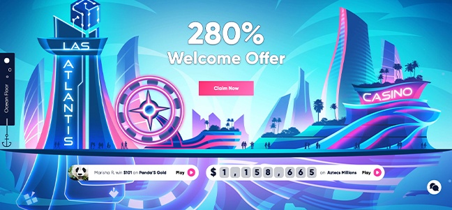 Las Atlantis Casino – No Deposit Bonus Offer
