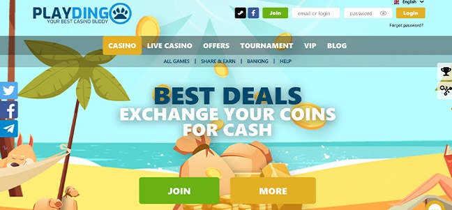 PlayDingo Casino – No Deposit Bonus Offer