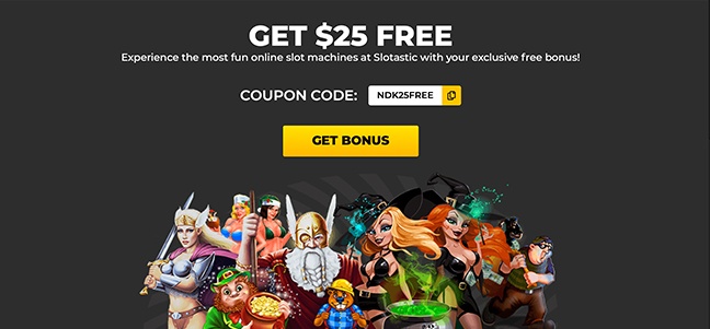Slotastic Casino – No Deposit Bonus Offer