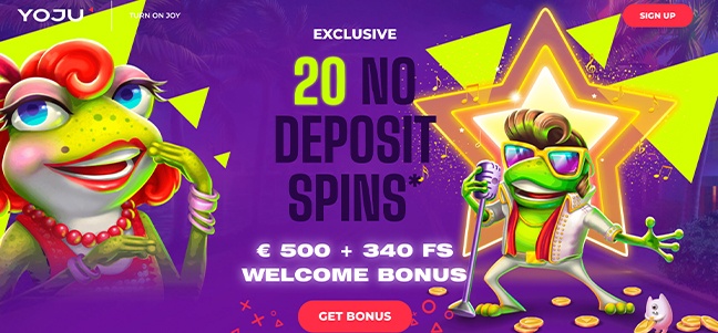 Yoju Casino – No Deposit Bonus Offer