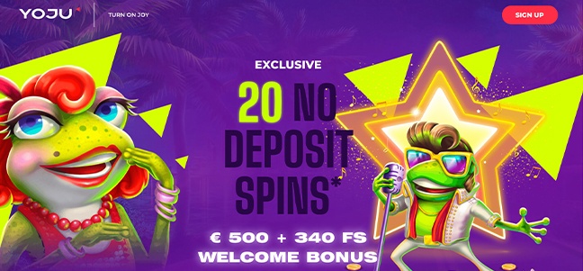 Yoju Casino – No Deposit Bonus Offer